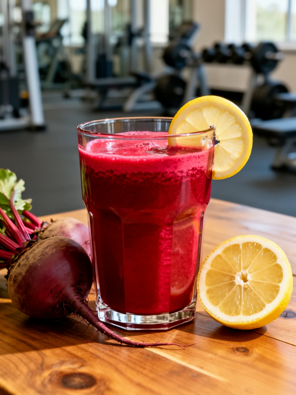 Suco Pré-Treino de Beterraba
